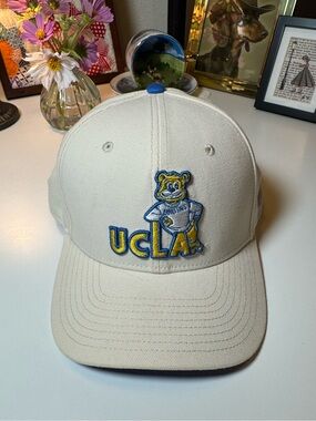 UCLA Bruins Nike Rise Legacy Adjustable Hat - Natural M/L